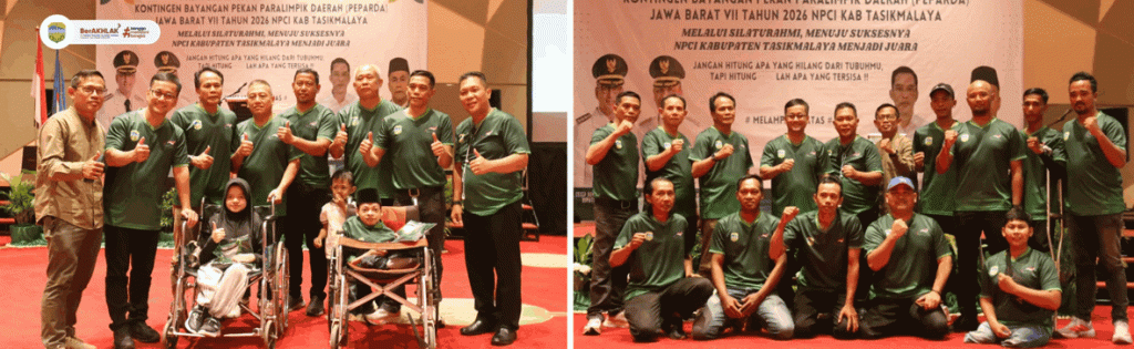 Bupati Cecep Apresiasi Prestasi Atlet Disabilias